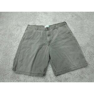 Wrangler Chino Shorts Mens 38W‎ Brown Inseam: 10" Preppy Casual